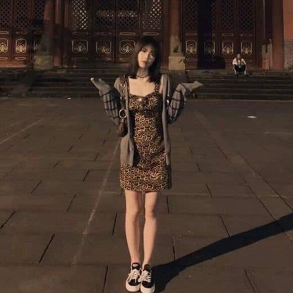 Zara Leopard Print Bustier Corset Ruched Straps Mini Dress Size Medium - Picture 3 of 8